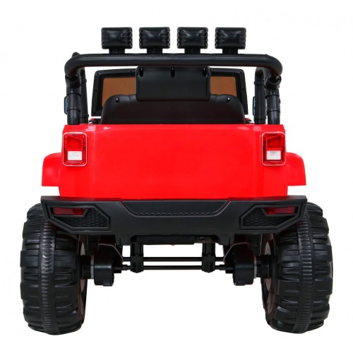 All Terrain Dobíjecí auto pro děti Červený Jeep Terénní auto Dálkové světlo Buggy