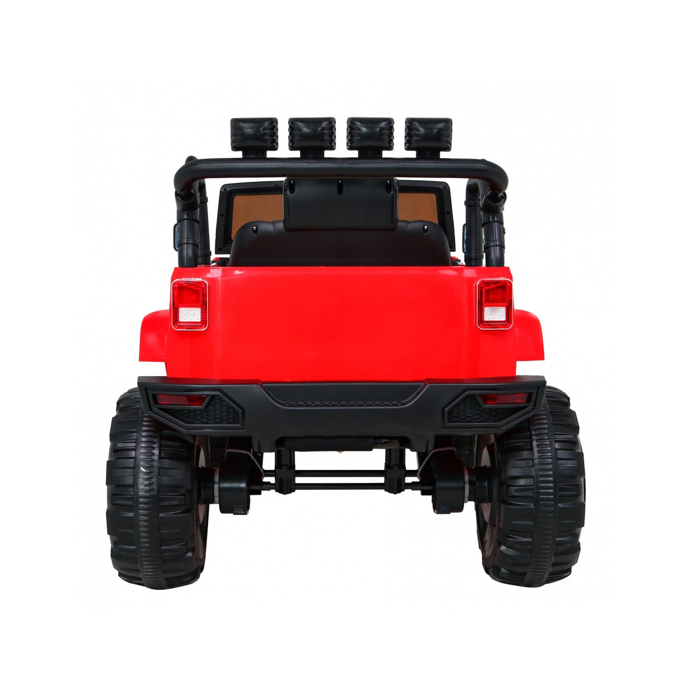All Terrain Dobíjecí auto pro děti Červený Jeep Terénní auto Dálkové světlo Buggy