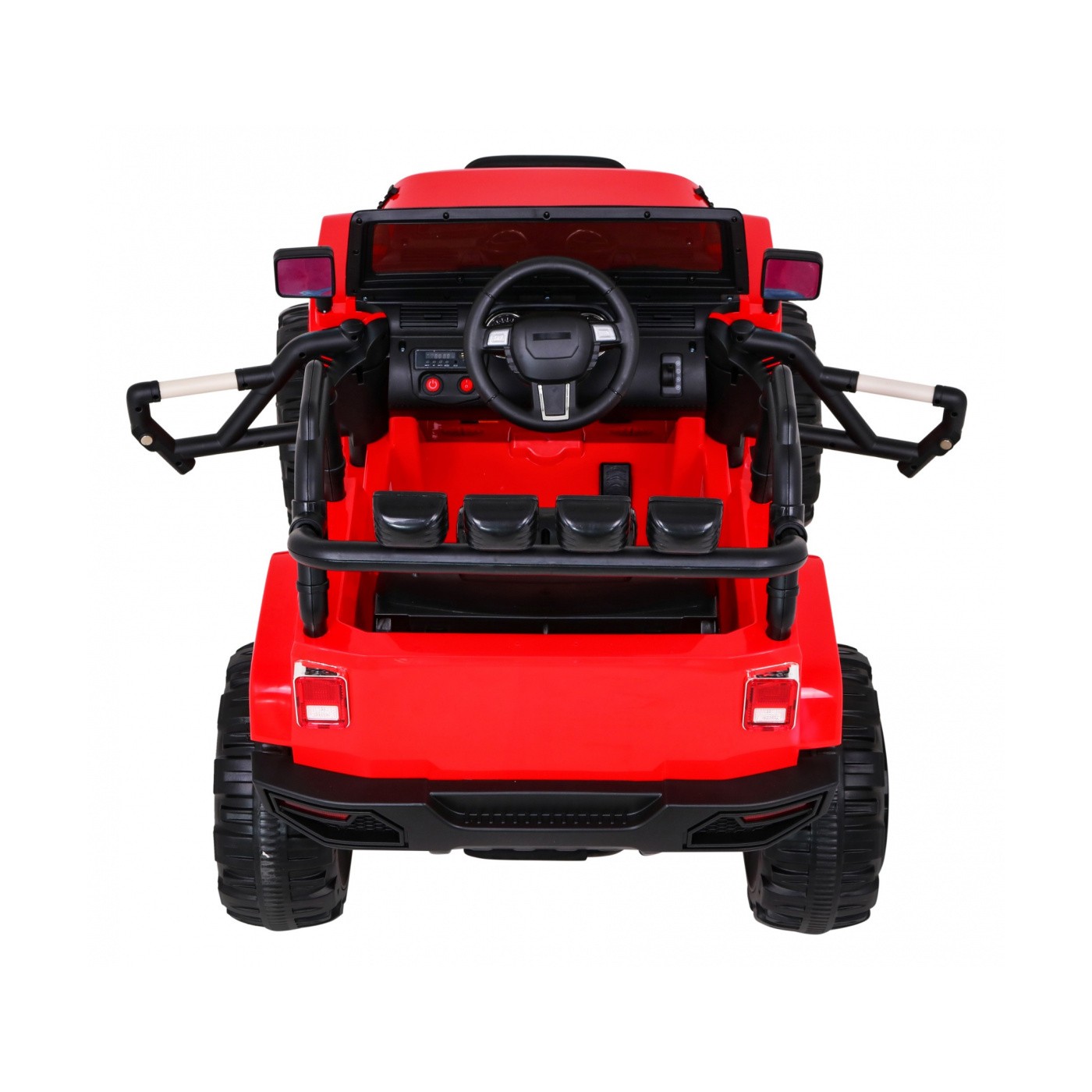 All Terrain Dobíjecí auto pro děti Červený Jeep Terénní auto Dálkové světlo Buggy