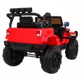 All Terrain Dobíjecí auto pro děti Červený Jeep Terénní auto Dálkové světlo Buggy
