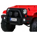 All Terrain Dobíjecí auto pro děti Červený Jeep Terénní auto Dálkové světlo Buggy