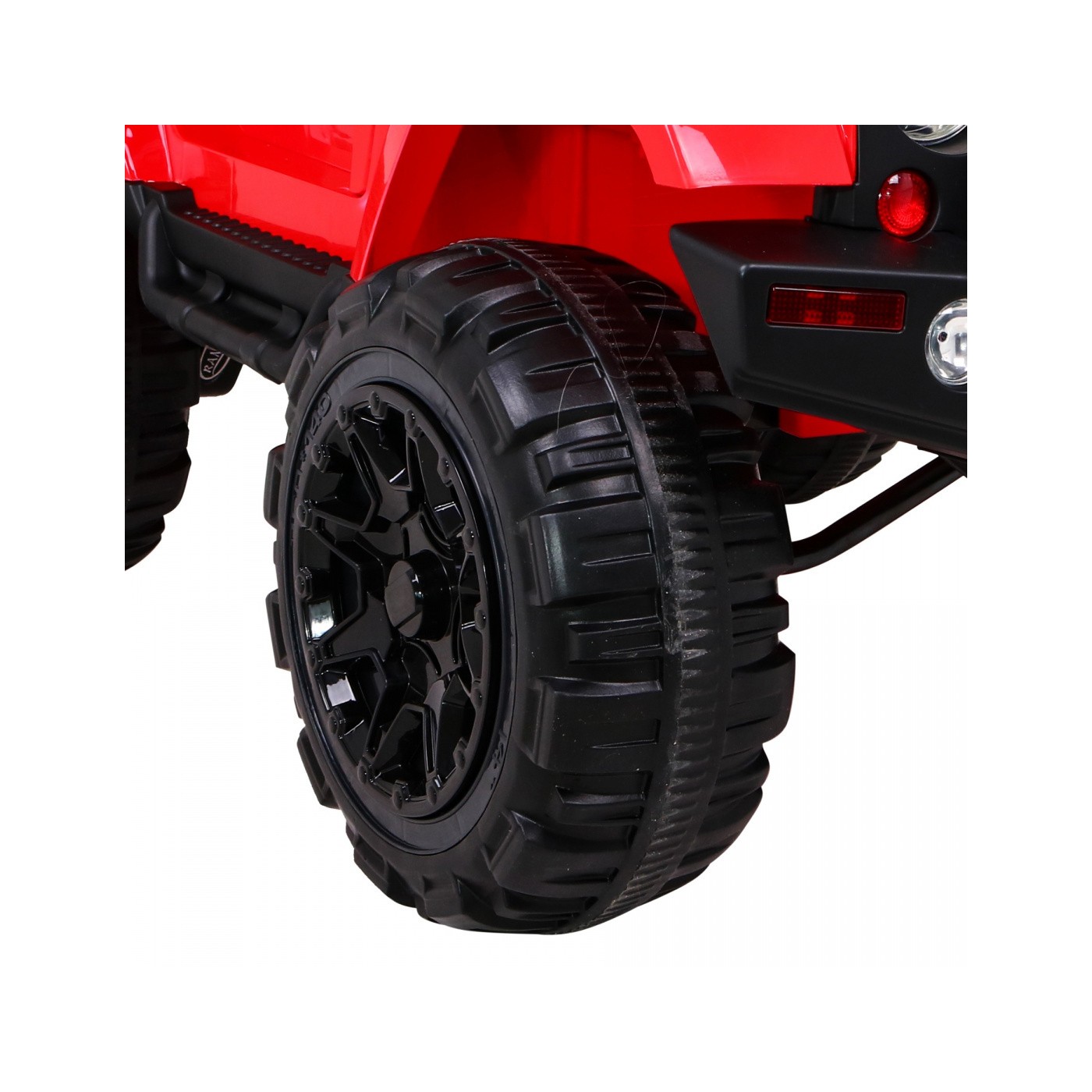 All Terrain Dobíjecí auto pro děti Červený Jeep Terénní auto Dálkové světlo Buggy
