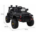 Jeep tmavé noční vozidlo černé