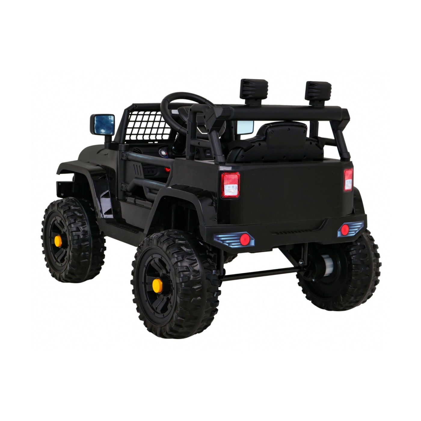 Jeep tmavé noční vozidlo černé