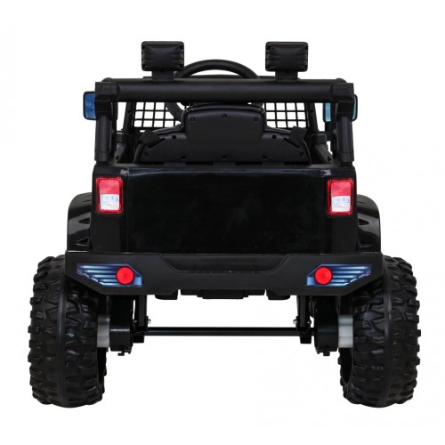 Jeep tmavé noční vozidlo černé