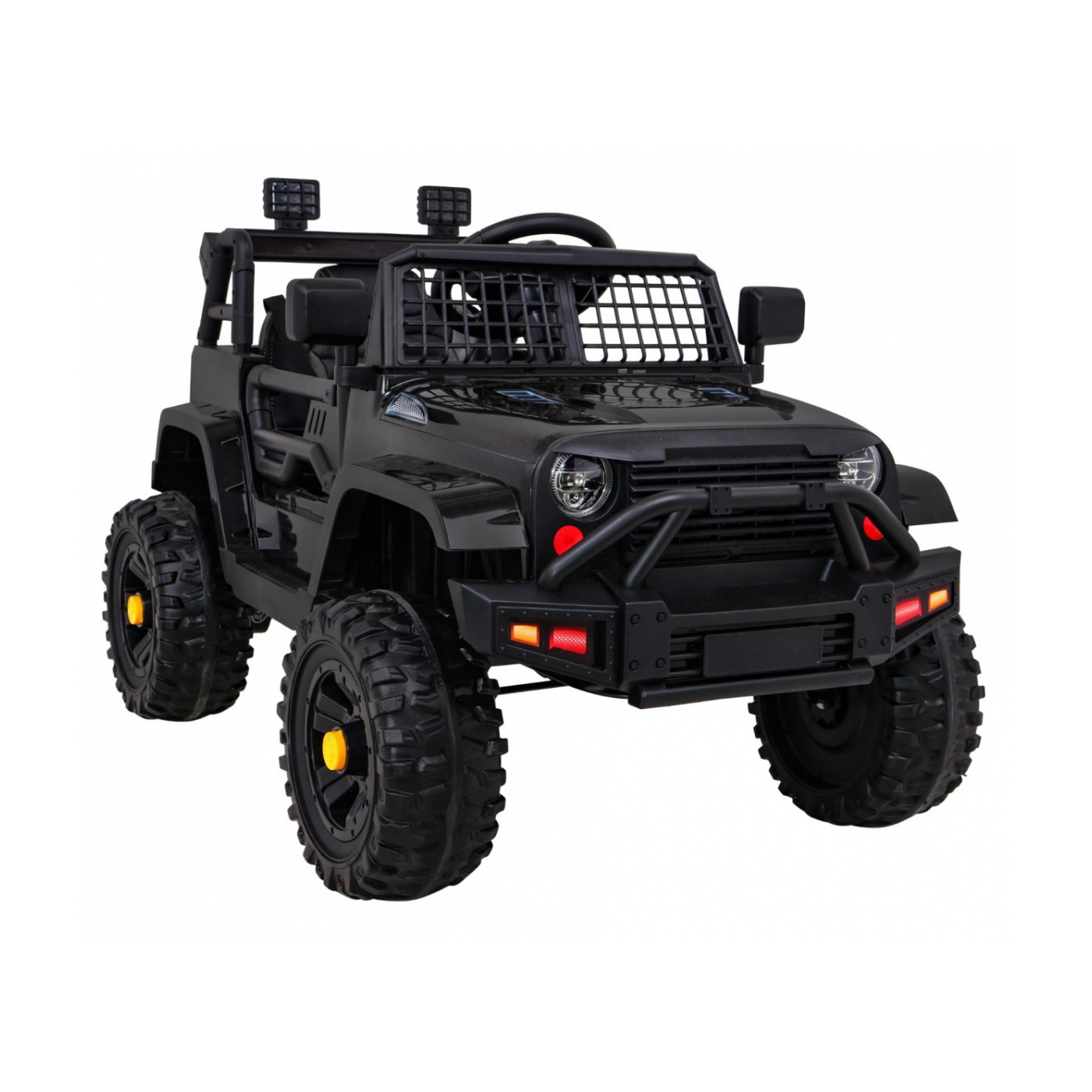 Jeep tmavé noční vozidlo černé