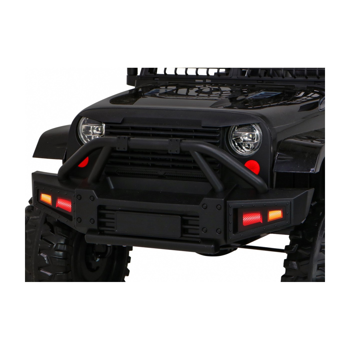 Jeep tmavé noční vozidlo černé