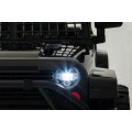 Jeep tmavé noční vozidlo černé