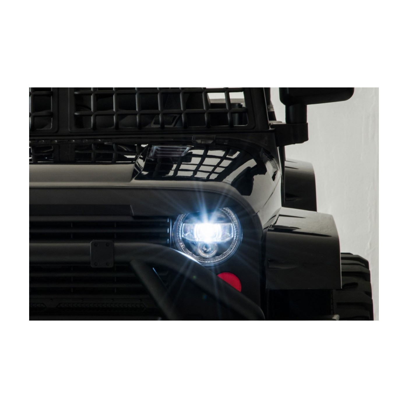 Jeep tmavé noční vozidlo černé