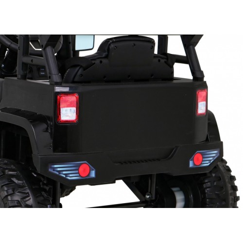 Jeep tmavé noční vozidlo černé