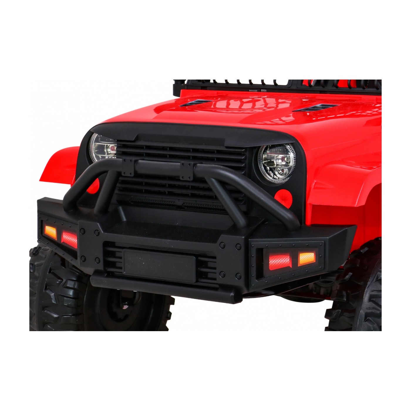 Jeep Dark Night Vehicle červený