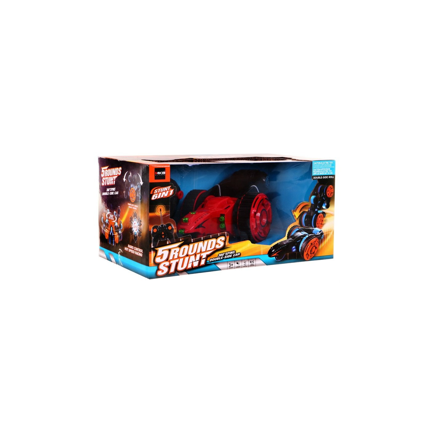 Auto R/C STUNT 5 IN 1 oboustranný