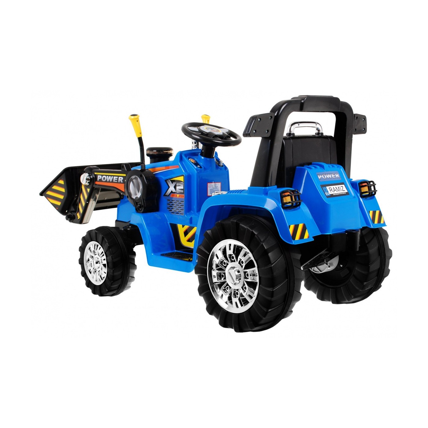 Rypadlo Traktor Modrá