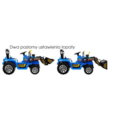 Rypadlo Traktor Modrá