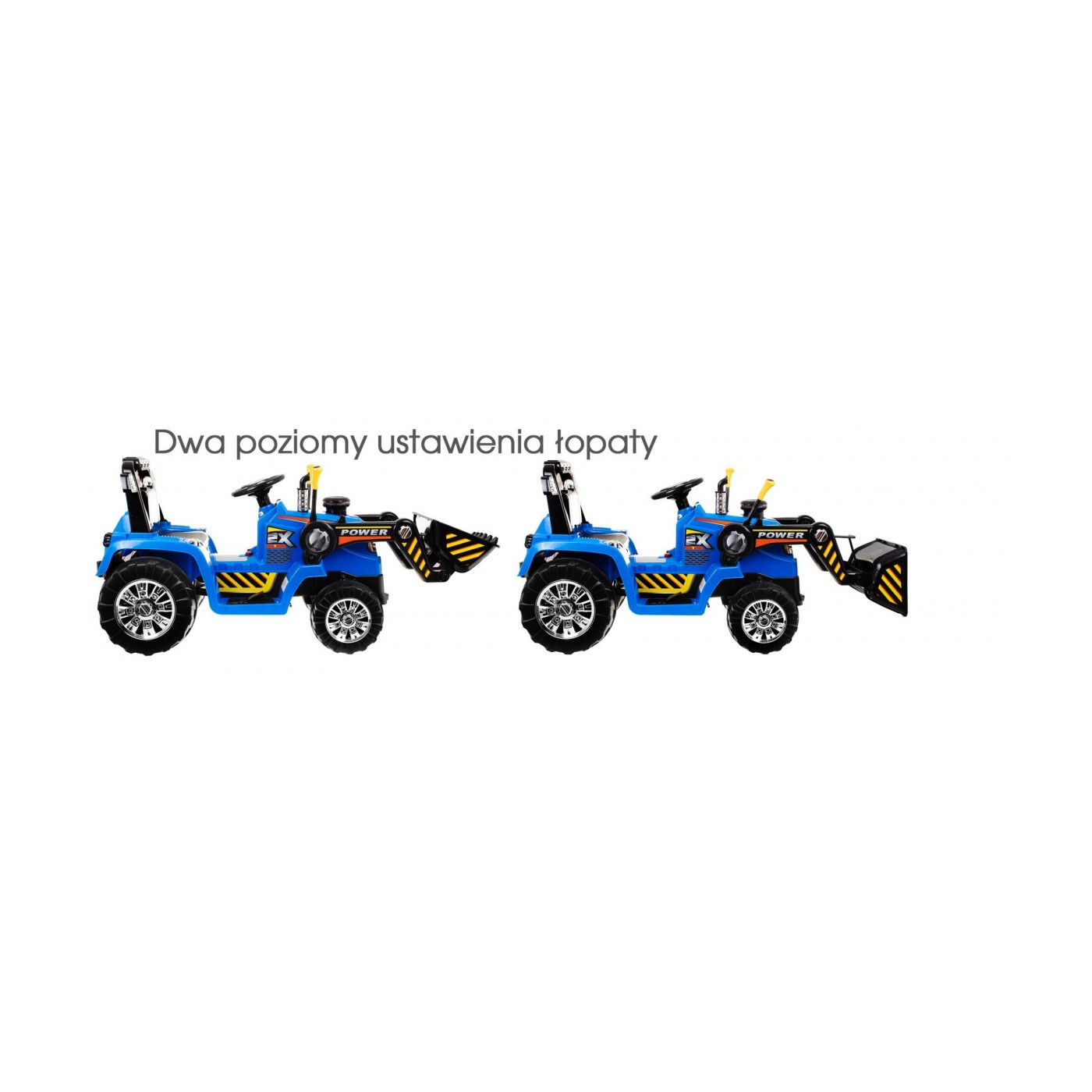 Rypadlo Traktor Modrá