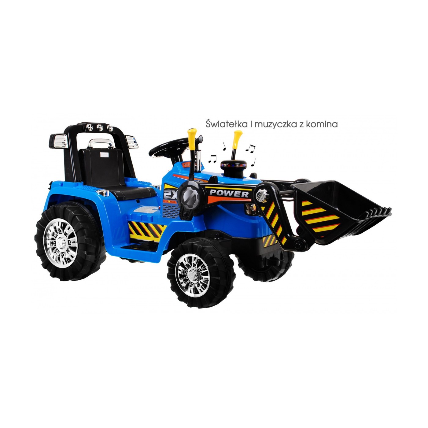 Rypadlo Traktor Modrá