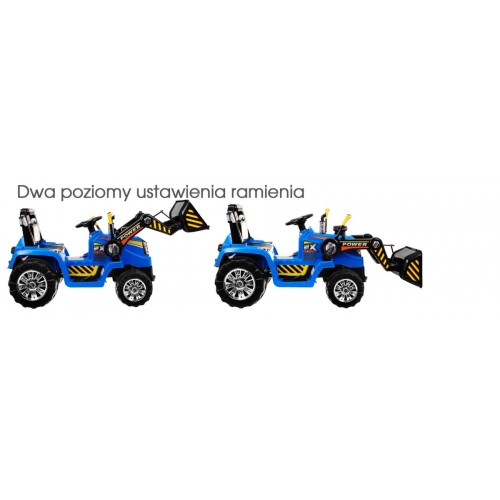 Rypadlo Traktor Modrá