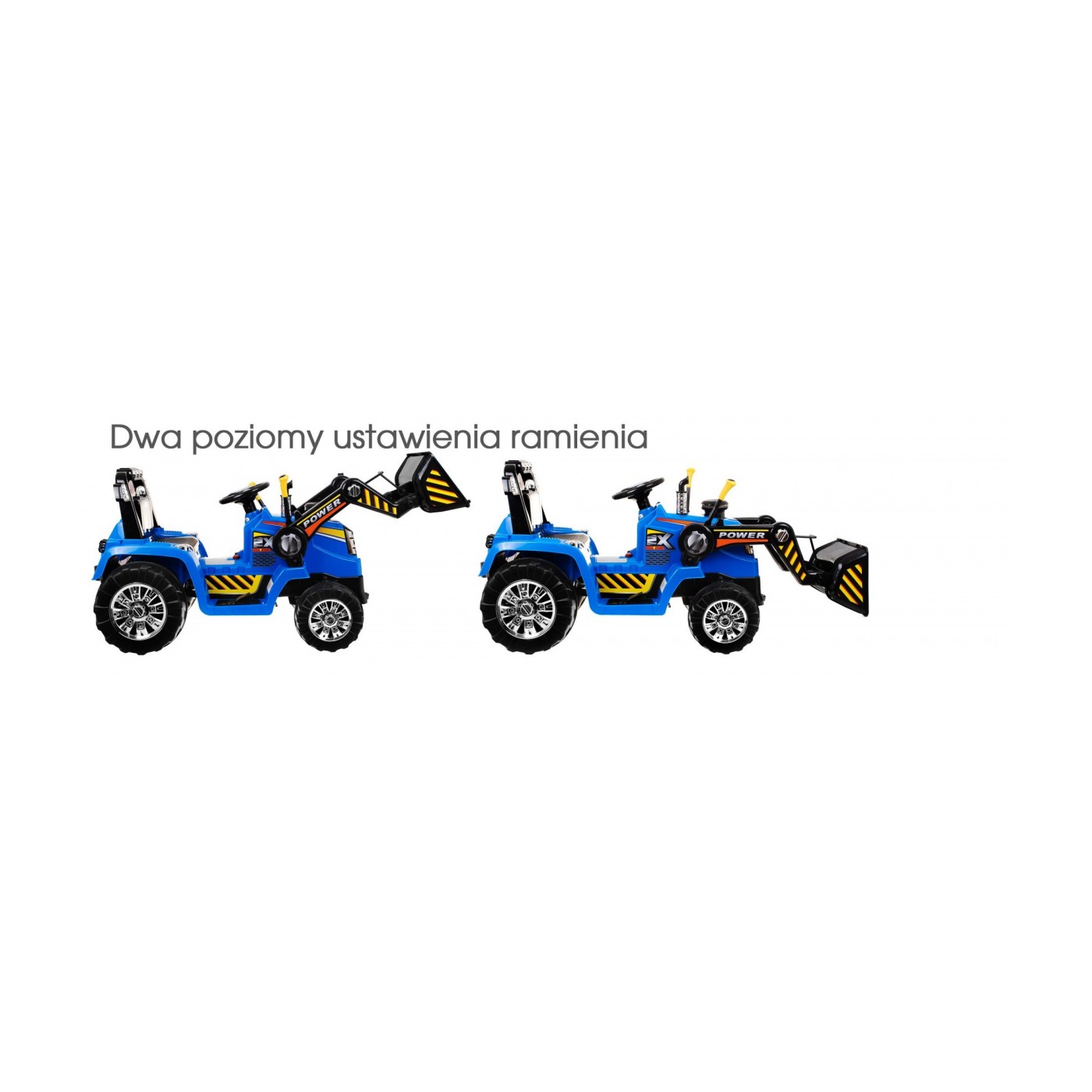Rypadlo Traktor Modrá
