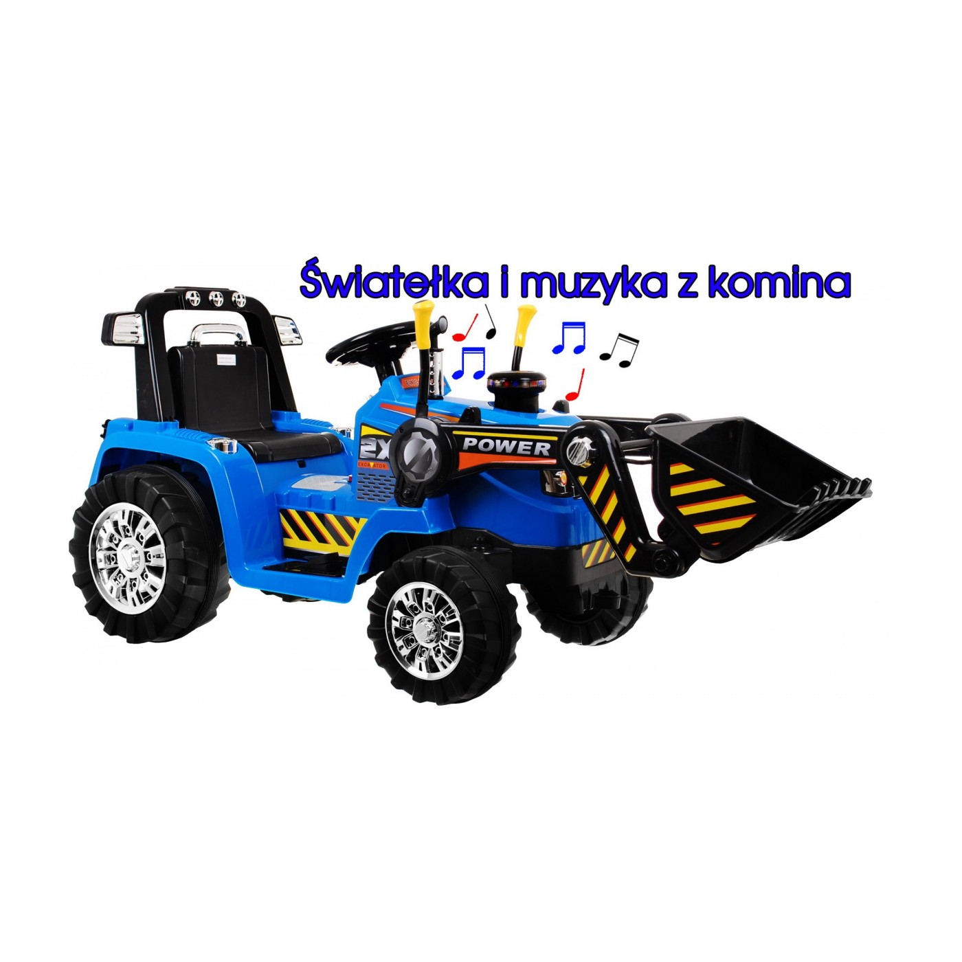 Rypadlo Traktor Modrá