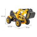 Rypadlo Traktor žlutá