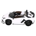 Lamborghini SVJ DRIFT pro 2 děti bílá + funkce Drift + dálkové ovládání + MP3 LED + pomalý start
