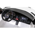 Lamborghini SVJ DRIFT pro 2 děti bílá + funkce Drift + dálkové ovládání + MP3 LED + pomalý start