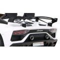 Lamborghini SVJ DRIFT pro 2 děti bílá + funkce Drift + dálkové ovládání + MP3 LED + pomalý start