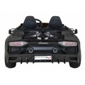 Lamborghini SVJ DRIFT pro 2 děti černá + funkce Drift + dálkové ovládání + MP3 LED + pomalý start