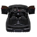 Lamborghini SVJ DRIFT pro 2 děti černá + funkce Drift + dálkové ovládání + MP3 LED + pomalý start