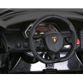 Lamborghini SVJ DRIFT pro 2 děti černá + funkce Drift + dálkové ovládání + MP3 LED + pomalý start