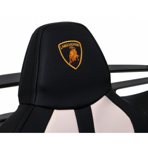 Lamborghini SVJ DRIFT pro 2 děti černá + funkce Drift + dálkové ovládání + MP3 LED + pomalý start