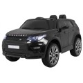 Land Rover Discovery Kids černá + dálkové ovládání + 5bodové pásy + nastavení sedadla + EVA + MP3 LED