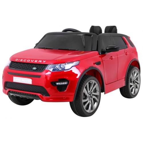 Land Rover Discovery vozidlo lakované červeně