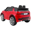 Land Rover Discovery vozidlo lakované červeně