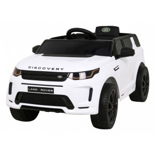 Dětské bílé dálkové ovládání Land Rover Discovery Sport Slow Start Cradle Function MP3 LED