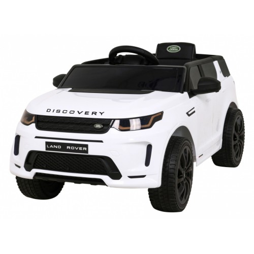 Dětské bílé dálkové ovládání Land Rover Discovery Sport Slow Start Cradle Function MP3 LED