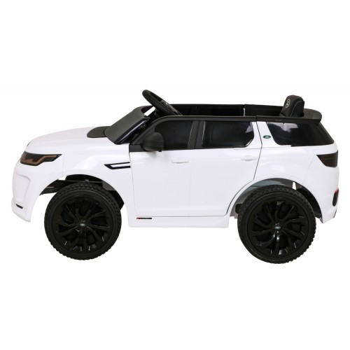 Dětské bílé dálkové ovládání Land Rover Discovery Sport Slow Start Cradle Function MP3 LED