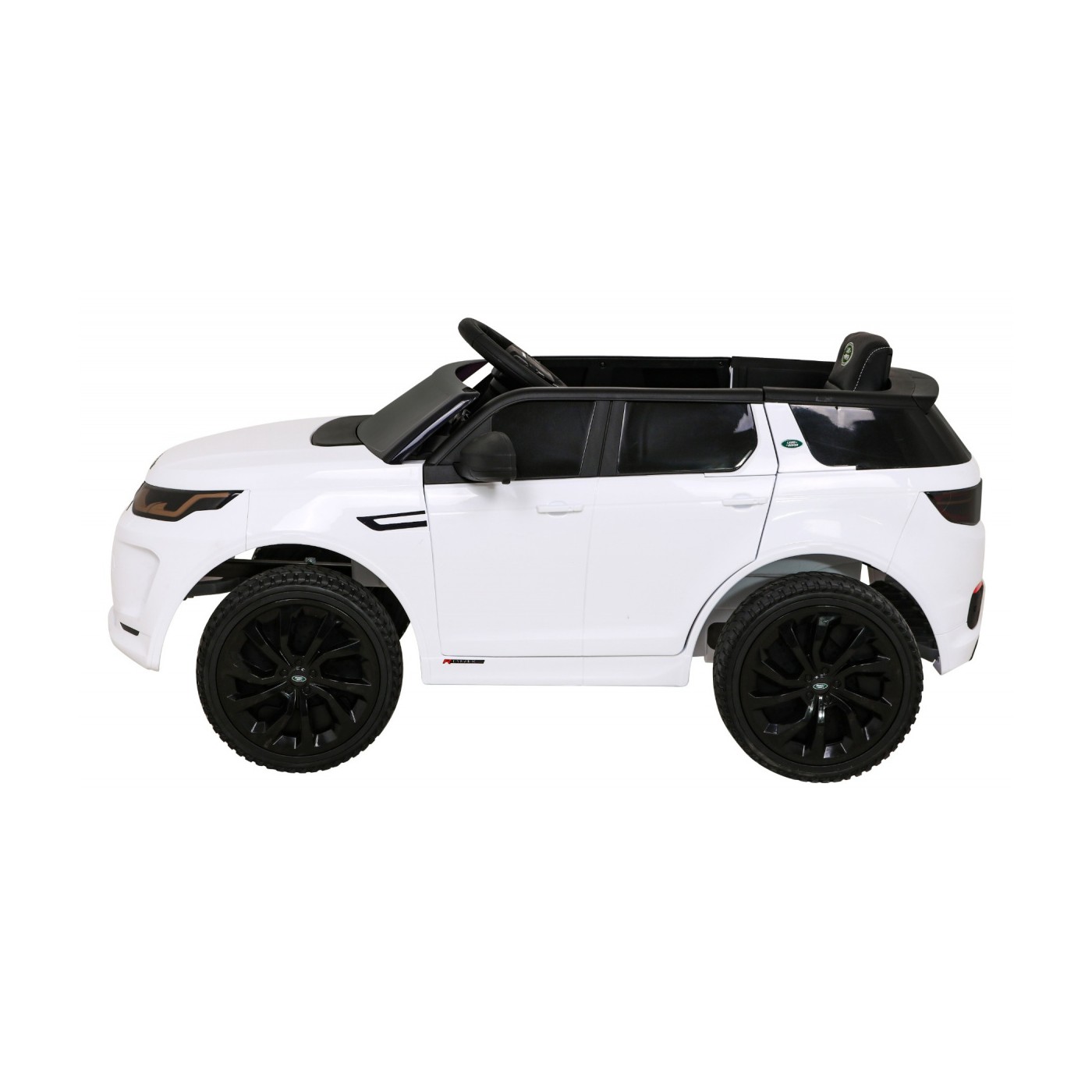 Dětské bílé dálkové ovládání Land Rover Discovery Sport Slow Start Cradle Function MP3 LED