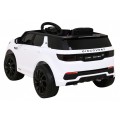 Dětské bílé dálkové ovládání Land Rover Discovery Sport Slow Start Cradle Function MP3 LED