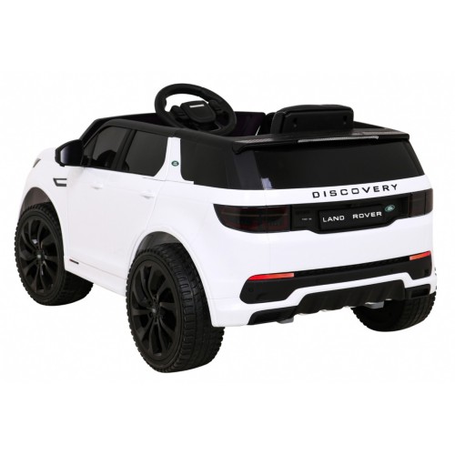 Dětské bílé dálkové ovládání Land Rover Discovery Sport Slow Start Cradle Function MP3 LED