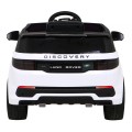 Dětské bílé dálkové ovládání Land Rover Discovery Sport Slow Start Cradle Function MP3 LED
