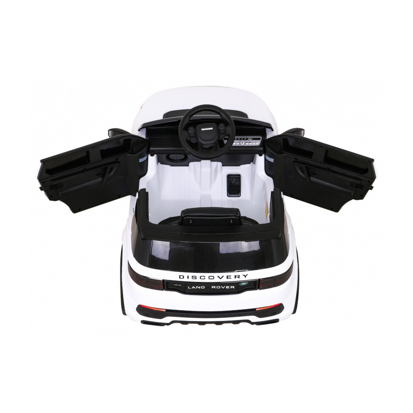 Dětské bílé dálkové ovládání Land Rover Discovery Sport Slow Start Cradle Function MP3 LED