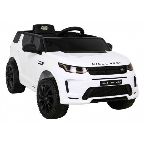 Dětské bílé dálkové ovládání Land Rover Discovery Sport Slow Start Cradle Function MP3 LED