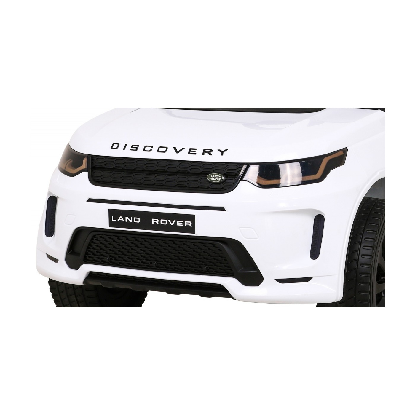Dětské bílé dálkové ovládání Land Rover Discovery Sport Slow Start Cradle Function MP3 LED