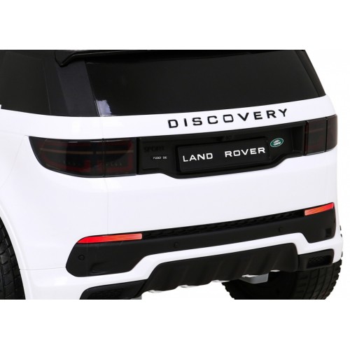 Dětské bílé dálkové ovládání Land Rover Discovery Sport Slow Start Cradle Function MP3 LED