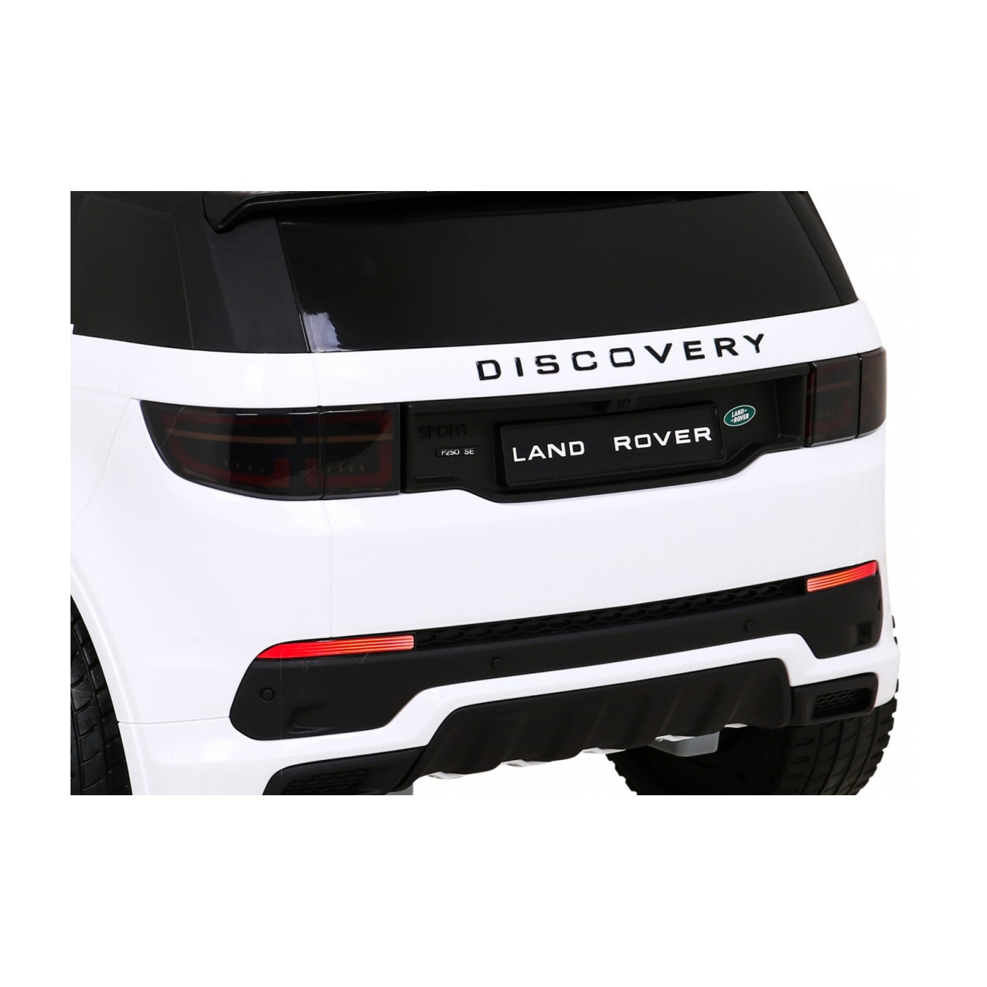Dětské bílé dálkové ovládání Land Rover Discovery Sport Slow Start Cradle Function MP3 LED