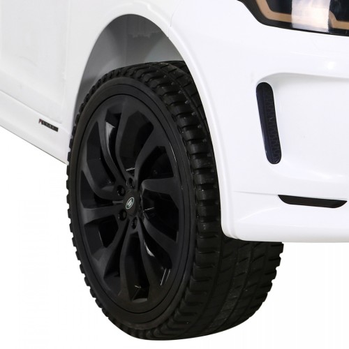 Dětské bílé dálkové ovládání Land Rover Discovery Sport Slow Start Cradle Function MP3 LED