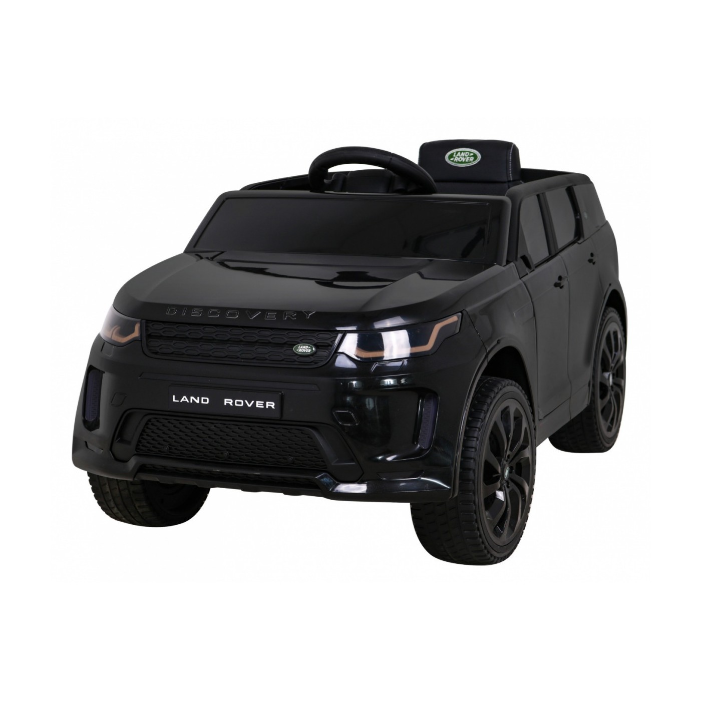 Dětské černé dálkové ovládání Land Rover Discovery Sport Slow Start Cradle Function MP3 LED