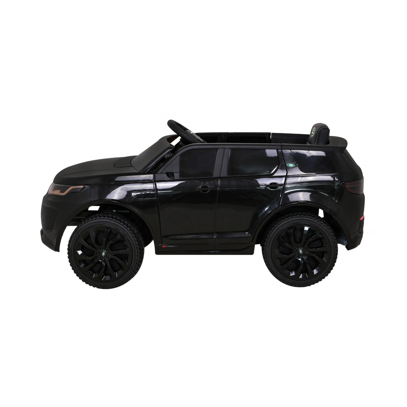 Dětské černé dálkové ovládání Land Rover Discovery Sport Slow Start Cradle Function MP3 LED