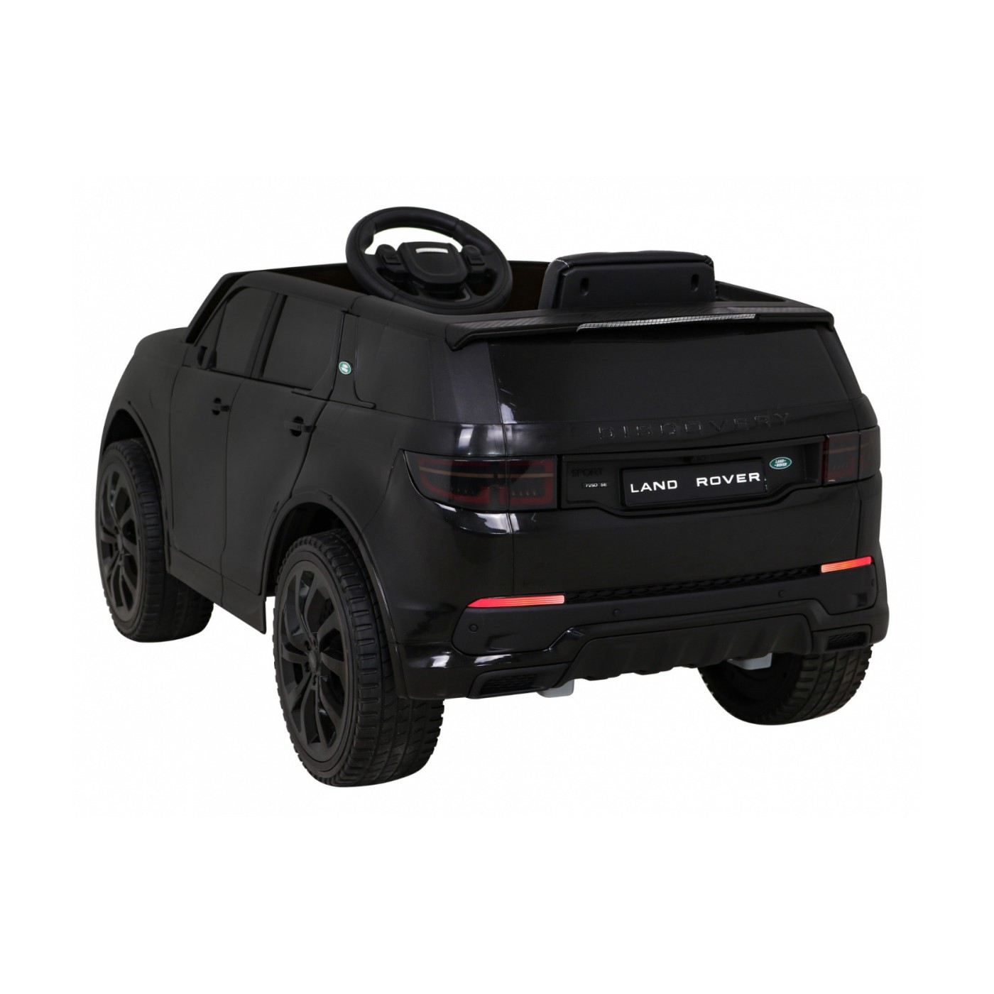 Dětské černé dálkové ovládání Land Rover Discovery Sport Slow Start Cradle Function MP3 LED